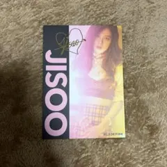 BLACKPINK JISOO FC会員限定 ポストカード