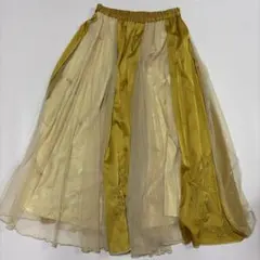 アクシーズファム　ディズニーコラボ　美女と野獣スカート　新品未使用タグ付き