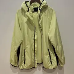 H&M ナイロンジャケット フード付き ライトイエローのサムネイル