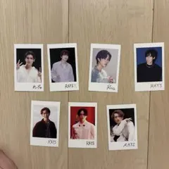 スノーマン　レイズ　チェキ風カード　７人