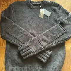 Ralph Lauren Denim ダークグレー ニット M