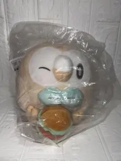 一番くじ　ポケピース　C賞　モクロー　ぬいぐるみ　ポケモン