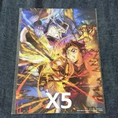 鬼滅の刃 無限城編 第4弾キービジュアル イラストボード 胡蝶しのぶ 童磨 5枚