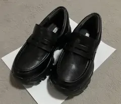 EVOJ ブラック ローファースニーカー S