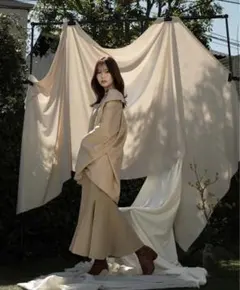 mideal クロスマーメイドキャミワンピース