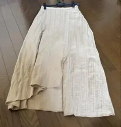 パリゴ　ベージュ　ロングフレアースカートのサムネイル