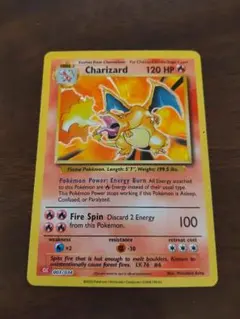 ポケカ　ポケモン　リザードンクラッシク　チャーザード　clcマーク　ホロ　英語版