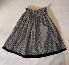 tricot COMME DES GARÇONS チェックスカート