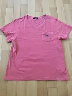 RODEO CROWNS 半袖Tシャツ ピンク フリーサイズ　ヴィンテージ風のサムネイル