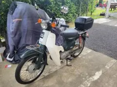 中古 スーパーカブ50cc リアボックス付きのサムネイル
