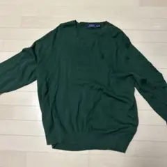POLO RALPH LAUREN緑セーター