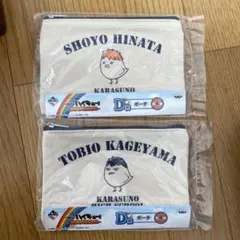 日向翔陽・影山飛雄 ポーチ 2点セット