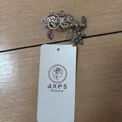 axes femme スノーモチーフバレッタのサムネイル