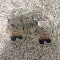 鬼滅の刃 嘴平伊之助 キーホルダー 2セット