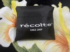 recolte エコバッグ黒