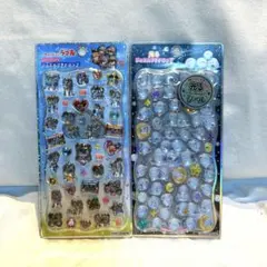 ♡ジュエルプチドロップシール♡ラブ友♡シマエナガ♡カミオジャパン♡2点セット