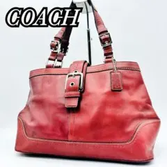 美品】COACH パッチワーク ハンプトンズ モザイク キャリーオール