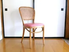 美品】秋田木工 曲げ木チェア 椅子 ベントウッドチェア ハート型レトロ