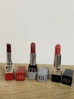 【最終値下げ¥5888→¥3666】Dior 口紅3点セットバラ売り可ディオール