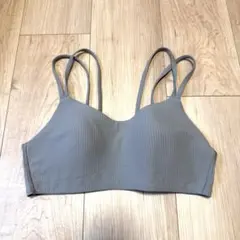 lululemon Like a Cloud リブ ブラ グレー 6 JP M