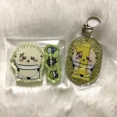 ちいかわ　ラメアクリルキーホルダー　つみきゃらのサムネイル