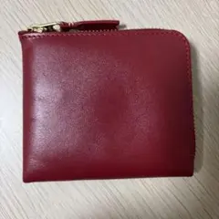 コムデギャルソン コインケース HUGE LOGO L字ファスナー ミニ財布
