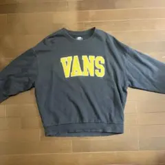 VANS スウェット ブラック イエロー ロゴのサムネイル