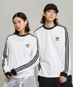 【XSサイズ】アディダス ロンT 3ストライプ