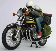 フィギュア KAWASAKI カワサキ 750RS Z2 ZⅡ＋初代キリンのサムネイル