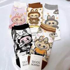 【新品5足セット】ラブブ　靴下　ソックス　23〜25cm