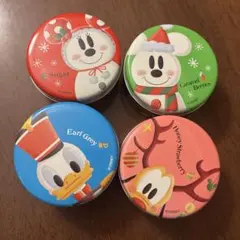 ディズニーお菓子缶　クリスマスバージョン