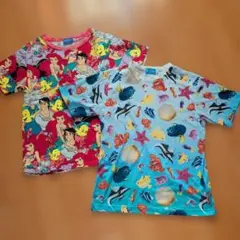 ディズニーTシャツ 2枚セットレディース キッズも可!!