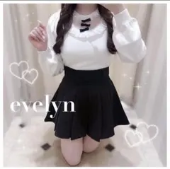 evelyn♡シフォンフリルニット