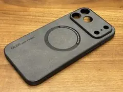 ［新品] iPhone17 Pro Max 用スマホケース MagSafeグレー