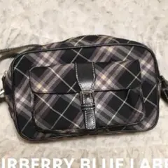 Burberrys ノバチェック アクセサリーポーチ ブルーグリーン - メルカリ