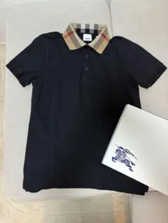 Burberry 黒 ポロシャツ タグ付
