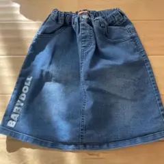 baby doll 140サイズ　デニムスカート