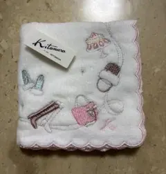 【新品】Kitamura ハンカチ ホワイト