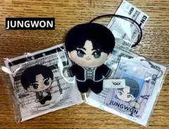 ENHYPEN アクリルブロック　ほわぬい　カードホルダー　ジョンウォン　3点