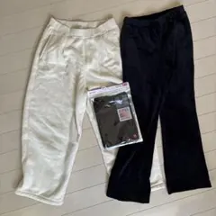 【取り置き分】ニットコールフレアパンツ　ボアスウェット