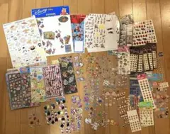 た*ん様 平成レトロ　当時物　シール　セット