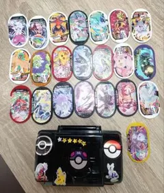 ポケモンメザスタタグ 22枚と専用ケース