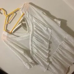 ❤️大きいサイズ❤️かわいい❤️フリルトップス❤️3L❤️新品タグ付き
