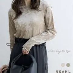 【新品タグ付き】NOAHL ノアル ベロアトップス レディース フリーサイズ