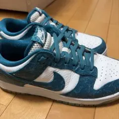 NIKE DUNK LOW ナイキ ダンク ロー ブルー 千鳥格子 コーデュロイ 