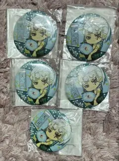 鬼滅の刃 宇髄 天元 ぎゅぎゅっと 缶バッチ 第四弾 5個セット 柱