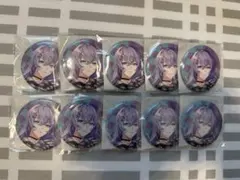 プロセカ グリッター缶バッジ 小豆沢こはね 桜 Vol.8A 10点セット