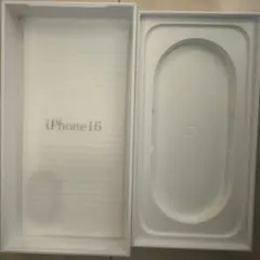 Apple iPhone 16 ブラック空き箱