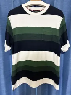 BEAMS HEART ボーダー ポケットTシャツ　L