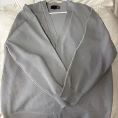 グレーカーディガン